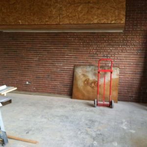 restaurant brick walls