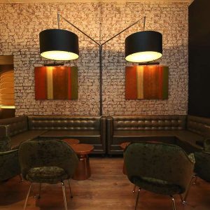 Rioja Lounge booths and chairs
